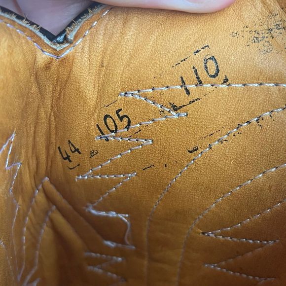 Grinders Leather Cowboy Western Boots Brown Mens Size 10.5 US / 44 EU - Picture 6 of 6